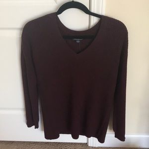 NWT American Eagle chunky maroon sweater!